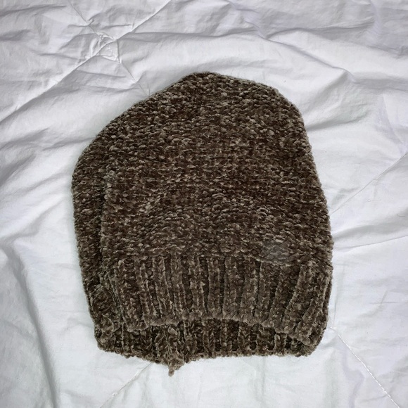 Chenille Moss Green Beanie - Picture 1 of 1